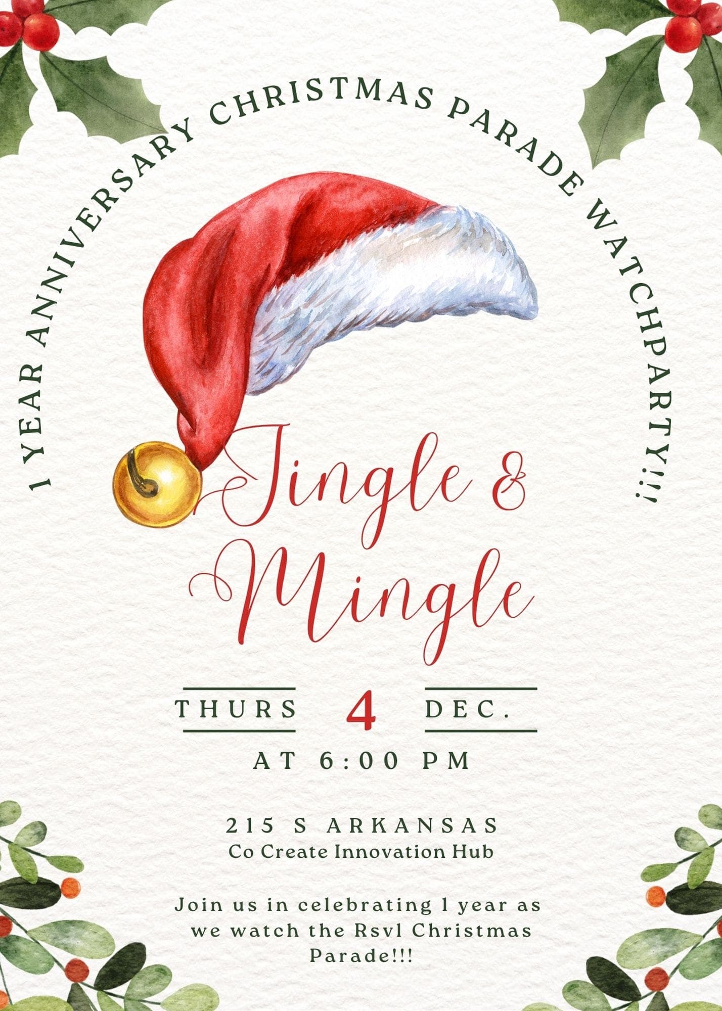 We're Turning 1 & You're Invited!